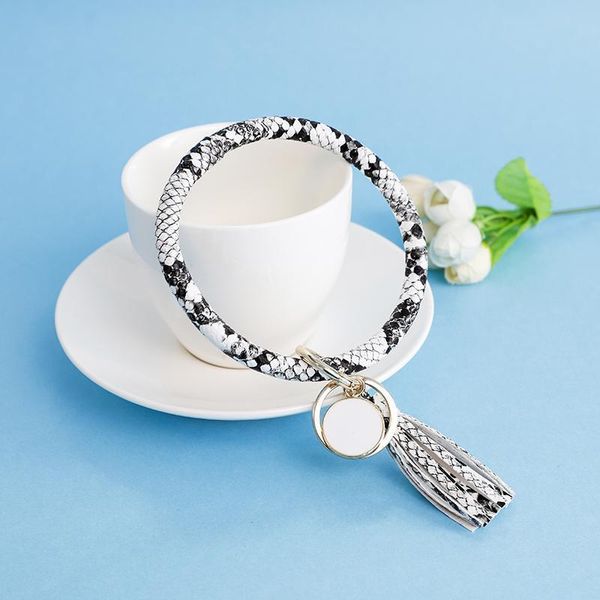 

fashion ring pu leathe tassel keychain gifts for women llaveros mujer car bag accessories keyring jewelry accessory ch3594 h bbyknq