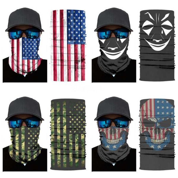 

magic cycling skull scarf mask outdoor headskull scarf sport ski snowboard wind cap balaclavas turban motorcycle face masks party mas, Blue;black