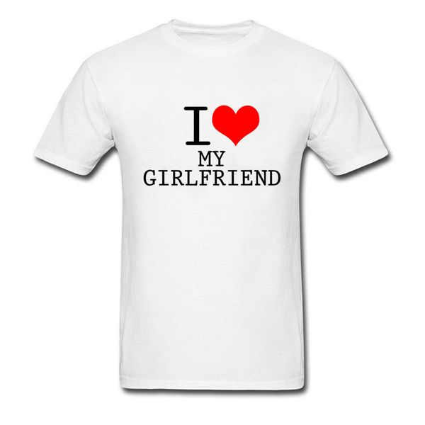 

спорт классический lover t-shirt +2018 валентина день подарков t shirt i love my girl friend red love heart letter печати футболки для двоих