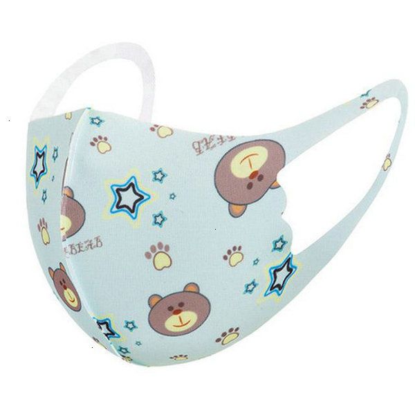 

cartoon designer masks fashion printed mask kids can face wash children's protective breathable spring summer dhl x9j6