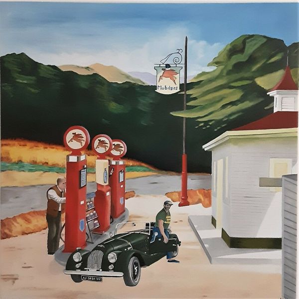 

edward hopper "gas station"home decor handcrafts /hd print oil painting on canvas wall art canvas pictures 7907