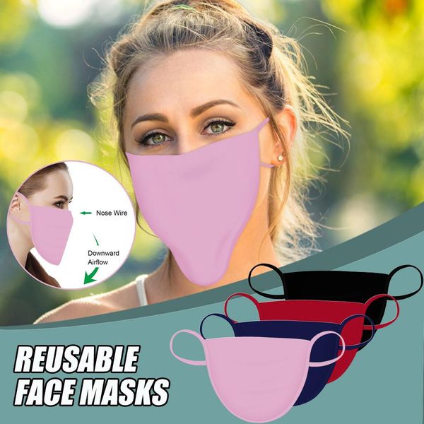 

многоразовые твердые моющиеся удобные masque маски маски цвет крышки дышащий женщины mouth face покрытие soft yxlemb dh_seller2010