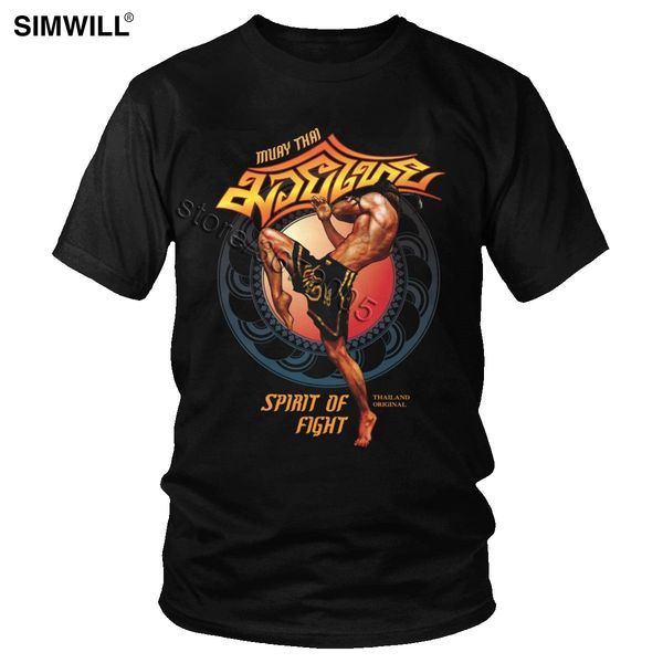 

cool muay thai fashion design thailand kickboxing tee short sleeves round neck spirit of fight sport hooded sweatshirt hoodie men t shirt