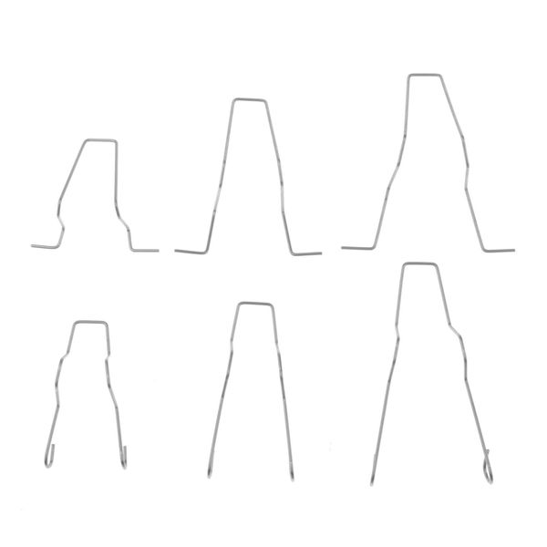 

6 шт. / установить автомобильные фаршные погружения пружинные зажимы для h1 h4 h7 организатор лампы фар