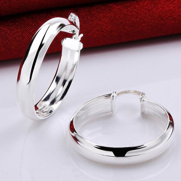

wholesale charm fashion hook women lady wedding circle silver color earrings jewelery cute nice christmas e595 h jlllkl, Golden