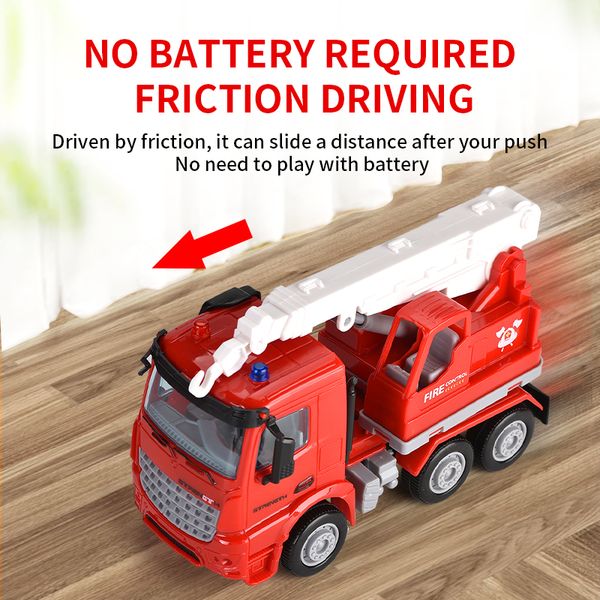 

friction fires truck toy small engines car for kid car gift