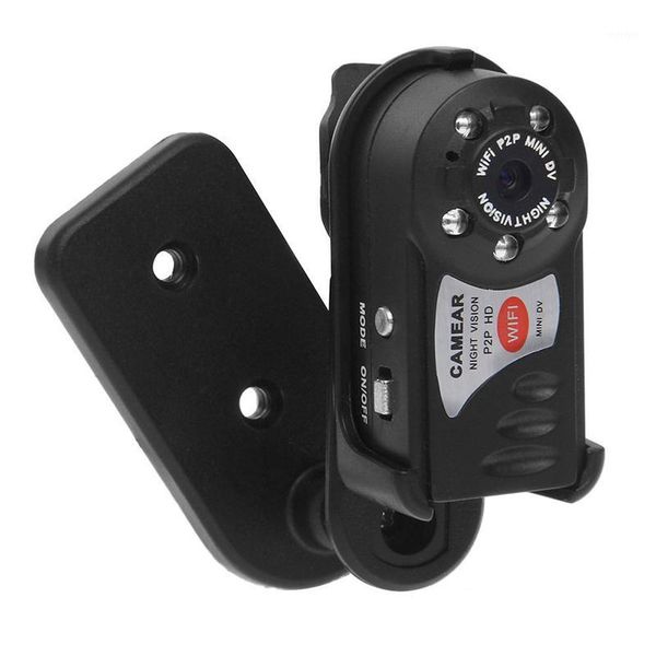 

camcorders mini q7 camera wifi dvr wireless camcorder video recorder dv infrared night vision motion detection built-in microphone1