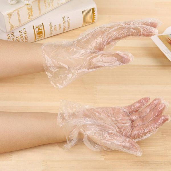 

disposable gloves eco-friendly fruit vegetable clean kitchen tool 100/200/300pcs plastic restaurant bbq1