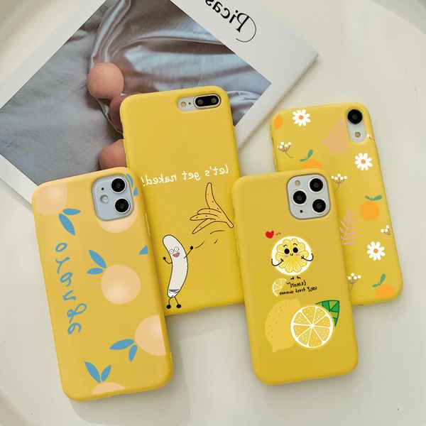 

cute fruit lemon banana чехол для samsung galaxy a31 a71 a51 a91 5g a9 a8 a7 a6 j6 plus j5 j7 prime j8 примечание 10 lite 9 8 etui