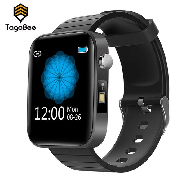 

tagobee-t68 smart sport watch men women with blood prsure and temperature control for ios