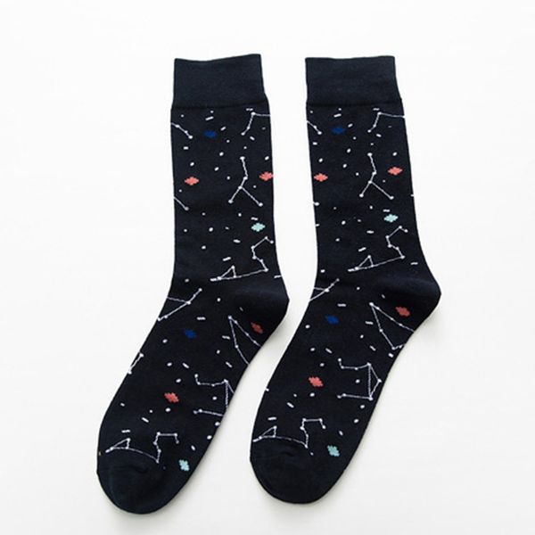 

cotton stockings men's and women's socks, Black