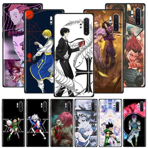 

thin case for samsung galaxy 10 5g cover note 9 8 plus phone silicone fall shell hunterxhunter hxh gon hisoka kurapika