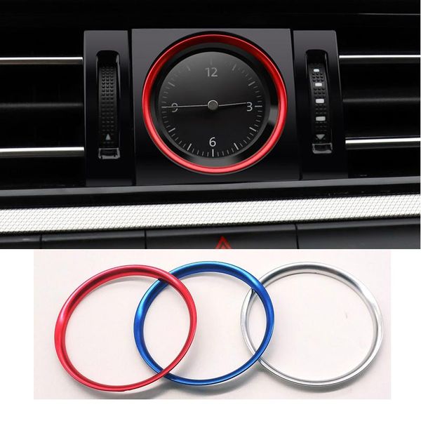 

car console clock watches time decoration ring cover sticker for volkswagen passat b8 2016-2019 car acc bbywpj