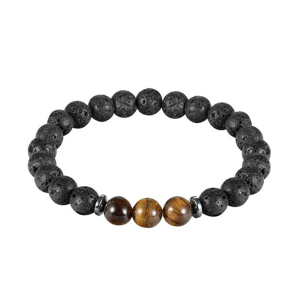 

livvy charming obsidian tiger and hematite bracelet white stone pearl bracelet men's popular boys yoga charm as227 bbydjd alice_bag