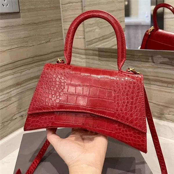 

women shoulder bag crossbody handheld shoulder fashion designer bags crocodile pattern leather female luxury messenger handbag gift box