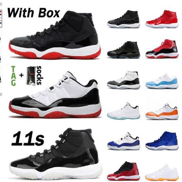 

11 11s 25th anniversary bred concord 45 space jam gym red mens basketball shoes 12 12s indigo game royal reverse flu game men women sneakers