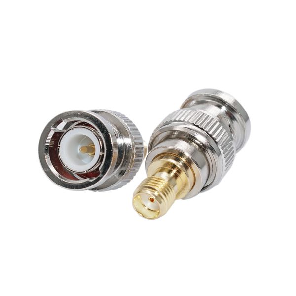 

coaxial rf connector bnc female to sma female to smak-bnck converter