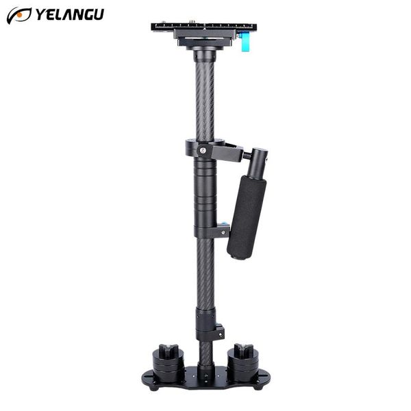 

tripods yelangu s80t carbon fiber tripod for canon dslr camera handheld stabilizer steadicam dv camcorder sports dhl hip