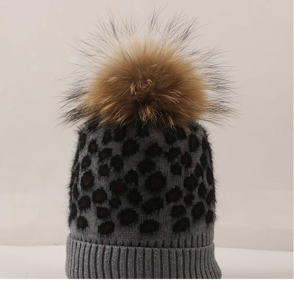 

dankeyisi winter warm knitted hats women natural raccoon fur pompon hat lady thick winter for women cap beani qylcte