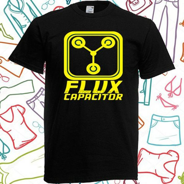 

new flux capacitor back to the future mens black t-shirt shirt cotton hight quality man t shirt sport hooded sweatshirt hoodie