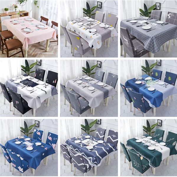 

table cloth synthetic cotton and linen waterproof tablecloth stretch fabric