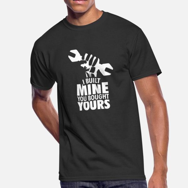 

mechanic - i built mine t shirt humor kawaii white tracksuit hoodie sweatshirt