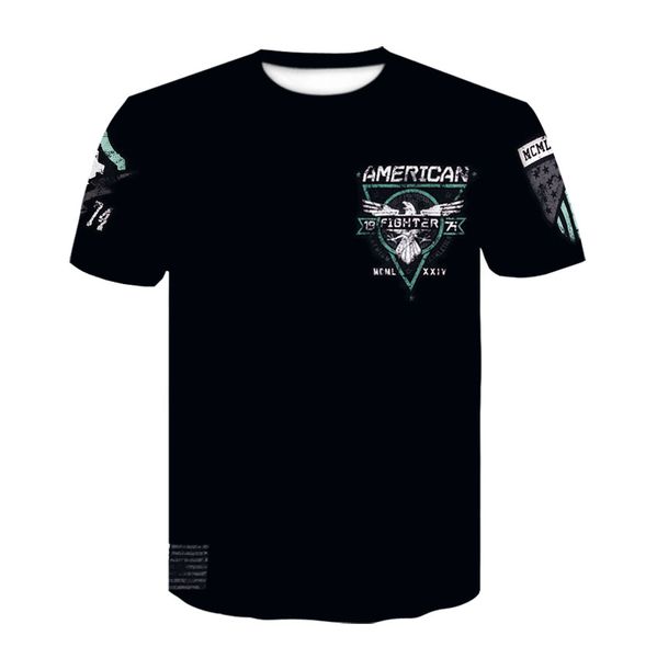 

brand new retro streatwear 3d print shirts kawaii hippie horror men clothing