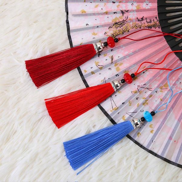 

10pcs new style pumpkin bead tassels fringe diy crafts home textile curtain garments decor silk cord rope tape tassels pendant h wmtldc