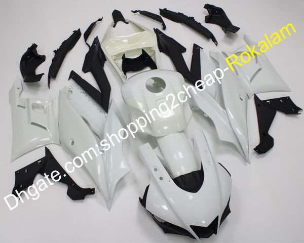 Kit corpo per Yamaha R25 R 25 18 19 20 R3 R 3 2018 2020 Bianco Nero Carrozzerie Moto Carenatura (stampaggio ad iniezione)