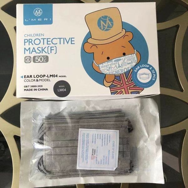 

dust face masks 3 layer ear-loop children disposable mouth masks cover 3-ply non-woven disposable dust child mask soft breathable 660