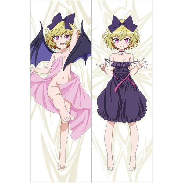 

anime 2way dakimakura 160x50cm ms. vampire who lives in my neighborhood ellie japanese girl body hugging pillow case waifu otaku