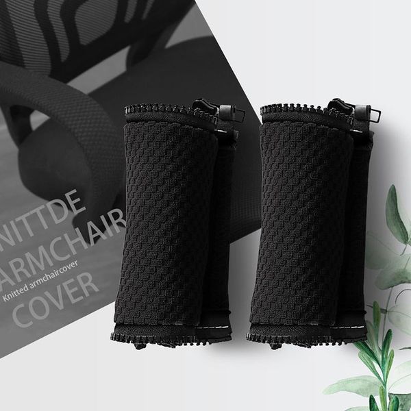 

m/l/xl/xxl size big elastic armrest cover with zipper for armchair washable universal office home banquet party1