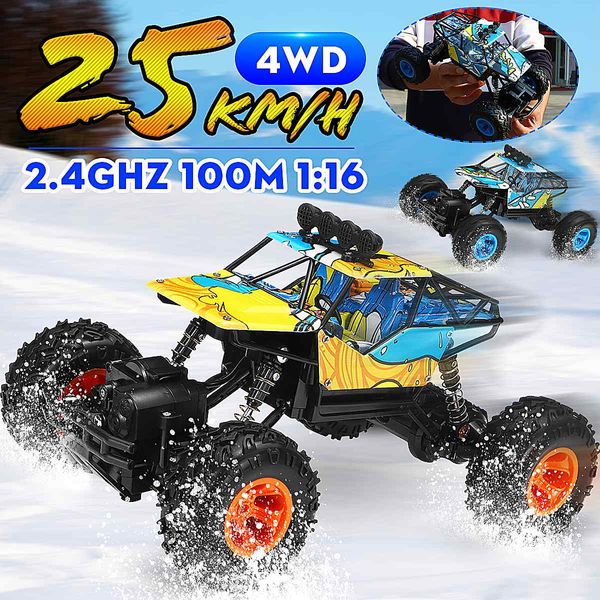 

1:16 60km/h 4wd rc remote control off road cars vehicle 2.4ghz crawlers electric mornste truck rc toys