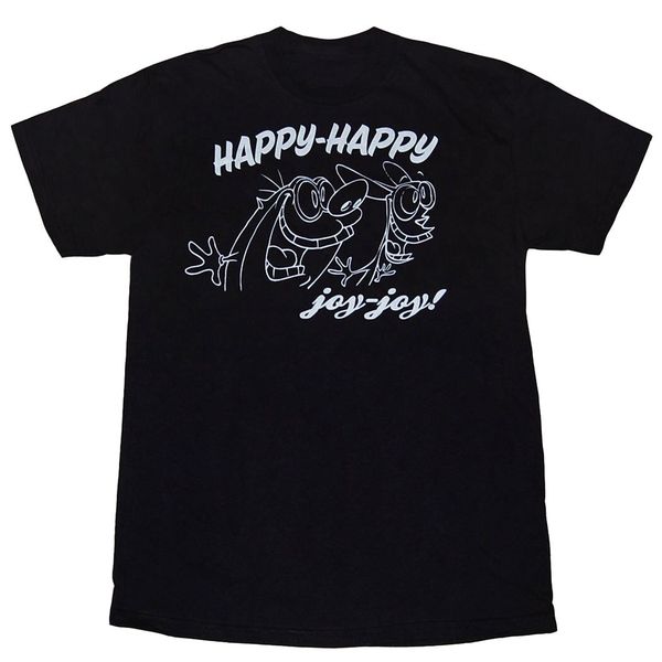 

ren and stimpy oh joy summer 's fashion fashion comfortable ,casual short sleeve tee sport hooded sweatshirt hoodie t shirt