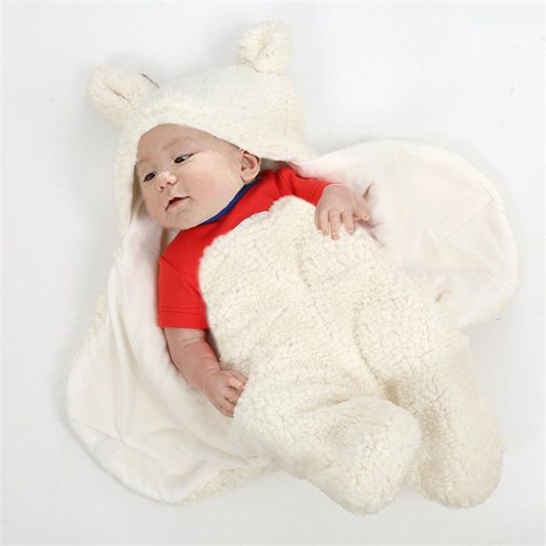 

blankets & swaddling bobora winter born baby swaddle wrap cotton warm soft infant blanket sleepsack