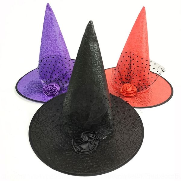 

w8tup halloween halloween product cap cosplayprops new masquerade dress up female witch hat ghost festival products euy0p hat witch