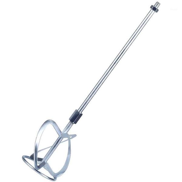 

paint and mud mixer stirring rod for drill agitator mixing rod concrete mortar mixer, silver1