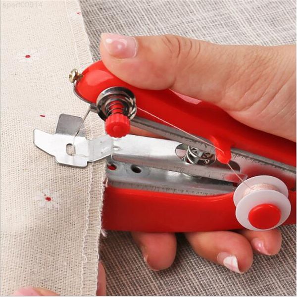 

miniature red wireless portable, practical, hand tools, accessories, 1 overlock sewing machine semi-automatic factory the price