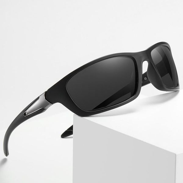 

men polarized sunglasses goggle uv400 sports cycling glasses fashion rays brand designer driving sun glasses aoron 2020 new1, White;black