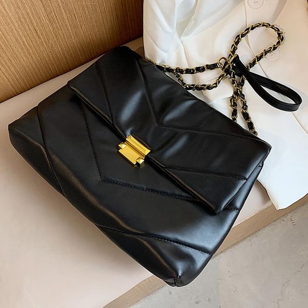 

classic soft pu leather women handbag crossbody bags designer shoulder bags and purses chain hand bag