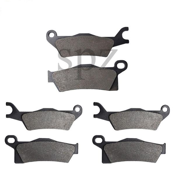 

motorcycle front and rear brake pads set for can am outlander 450 500 max 650 800 1000 4x4 efi std dps xt atv 2012 2013-2020