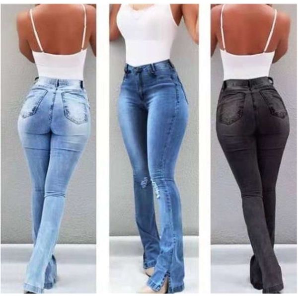 

hx6653# stretch jeans, Blue