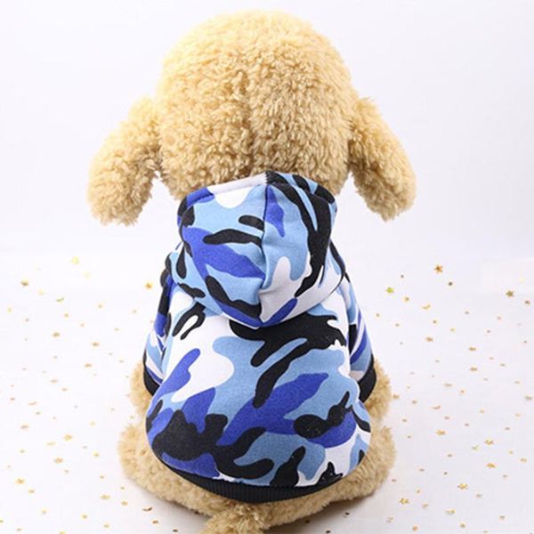 

autumn/winter warm camouflage dog clothes for small dogs soft cotton puppy pet coat jacket cat hoodies chihuahua pug clothing1