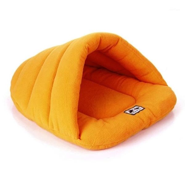 

soft pet dog bed round washable long plush dog cushion house cat bed velvet mats sofa for small large dogs basket pet1
