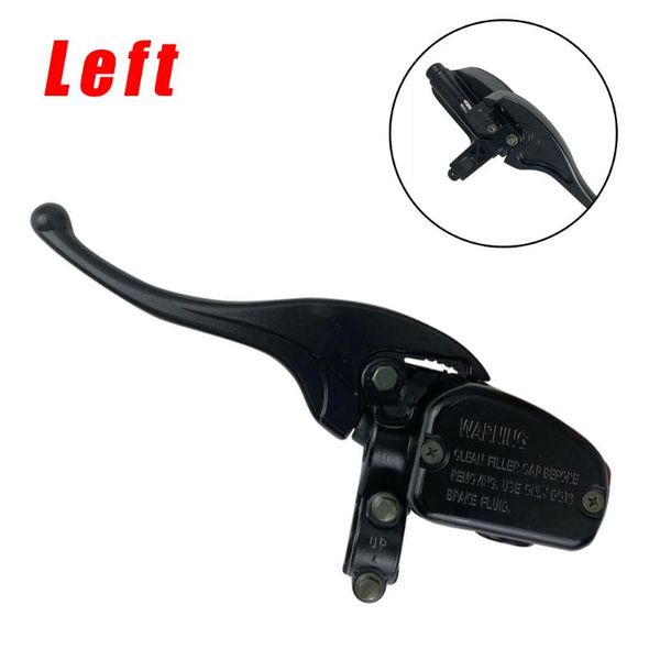 

replacement brake master cylinder accessory motorcycle black left front