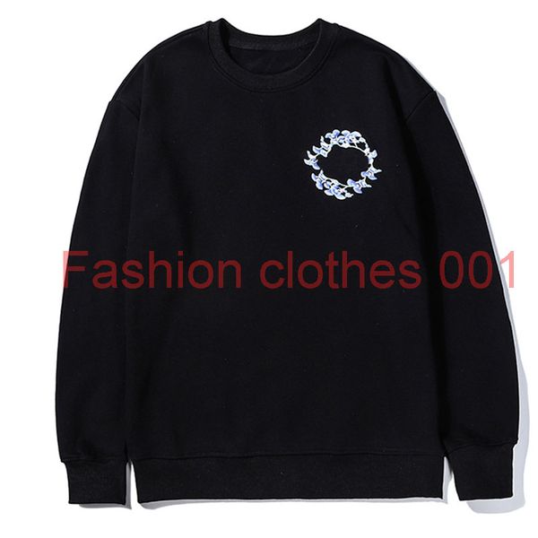 

mens hoodies mens long sleeves new fashion men women casual hoodies mens stylist sweatshirt black white