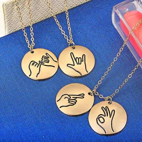 

fashion new jewelry women designer necklace simplicity originality women's necklaces personalized pendant woman pendants necklace sale, Silver