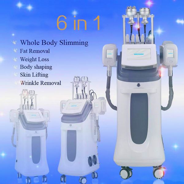 

professional cryolipolysis fat e shaping body sculpting machine 2 cryo handles cavitation rf lipolaser salon equipment
