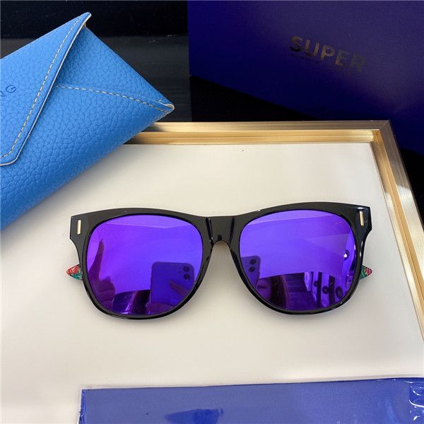 

024-ii fashion sunglasses with uv protection for men and women vintage square frame popular come with case classic sunglasses, White;black