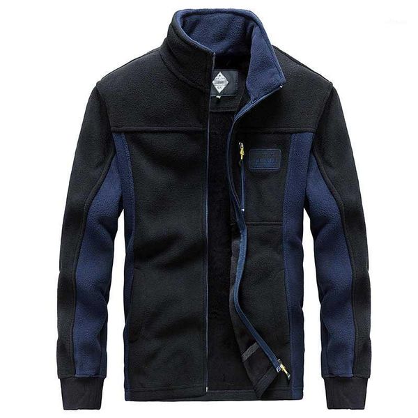 

fashion soft cardigan hoodies warm fleece jacket men casual sweatshirt stand collar coat patchwork spliced jacket man clothing1, Black;brown